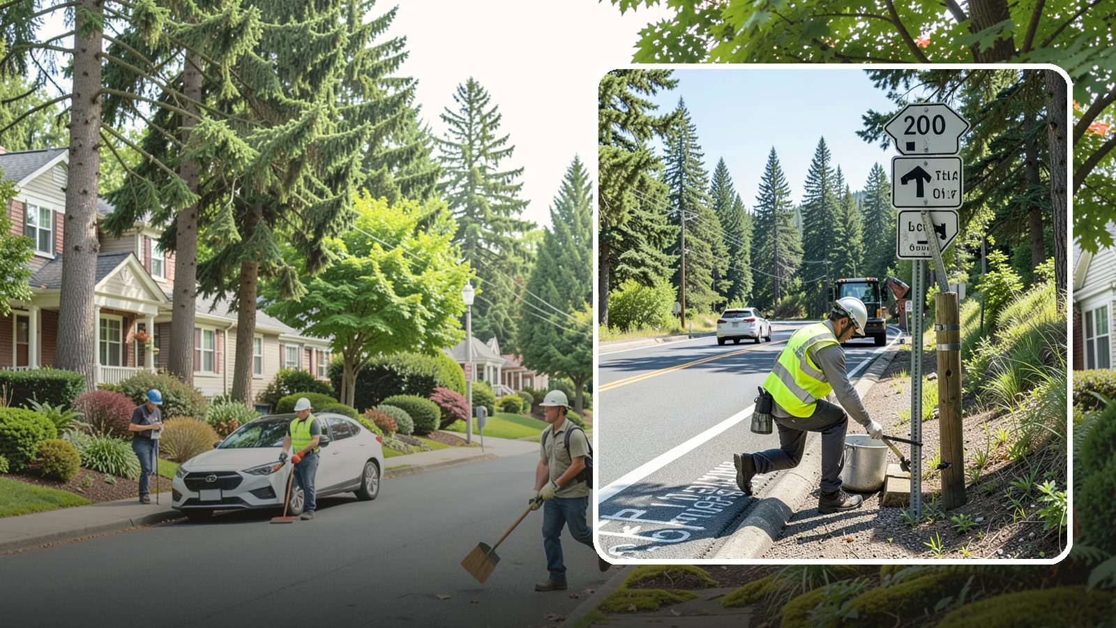 Trail Signage Maintenance in Beaux Arts Village, King County, WA - Maintenance and replacement of trail signage for wayfinding, safety, and regulatory clarity.