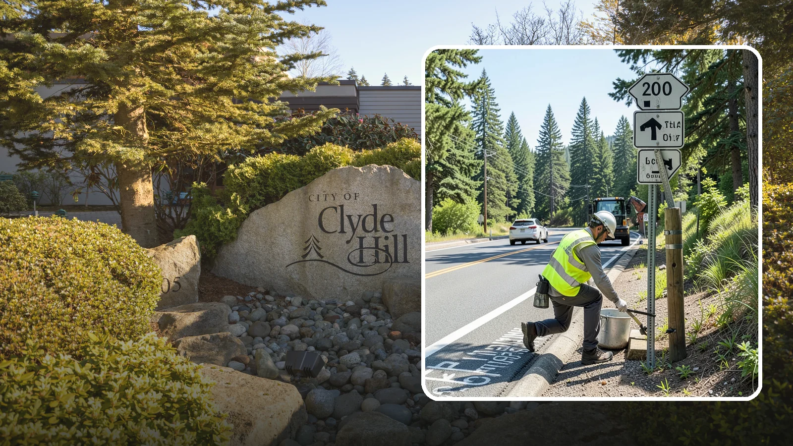 Trail Signage Maintenance in Clyde Hill, King County, WA - Maintenance and replacement of trail signage for wayfinding, safety, and regulatory clarity.