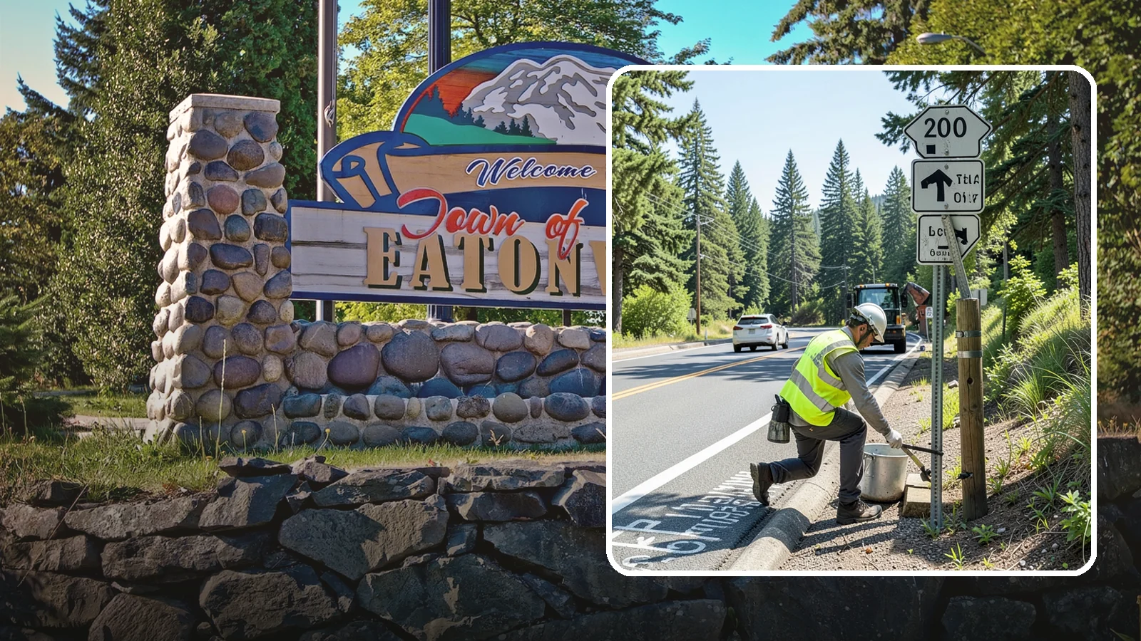 Trail Signage Maintenance in Eatonville, Pierce County, WA - Maintenance and replacement of trail signage for wayfinding, safety, and regulatory clarity.