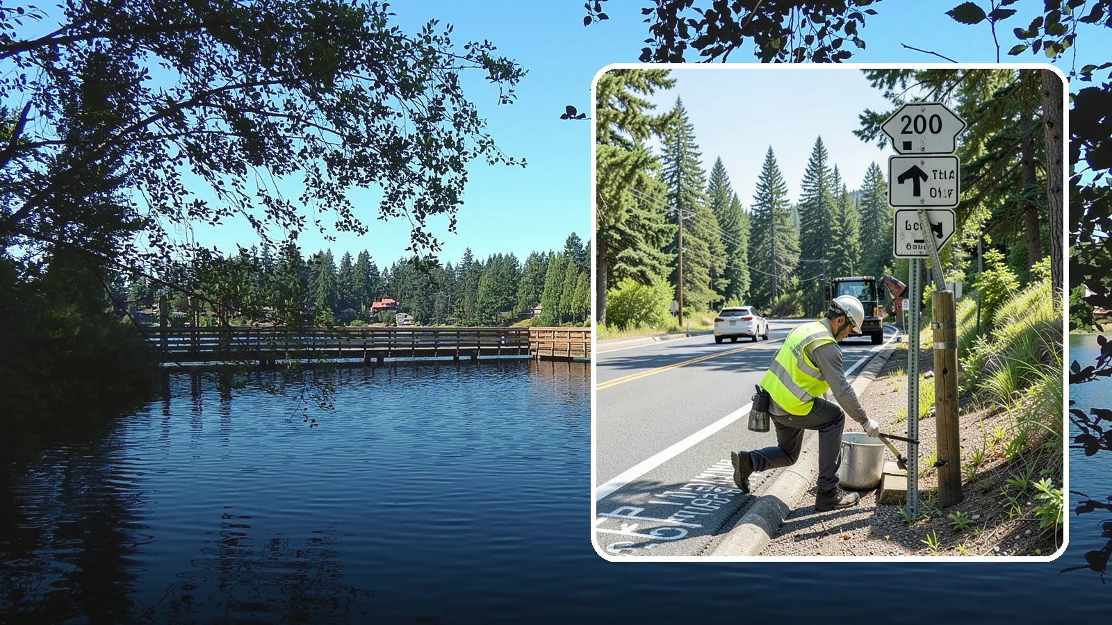 Trail Signage Maintenance in Federal Way, King County, WA - Maintenance and replacement of trail signage for wayfinding, safety, and regulatory clarity.