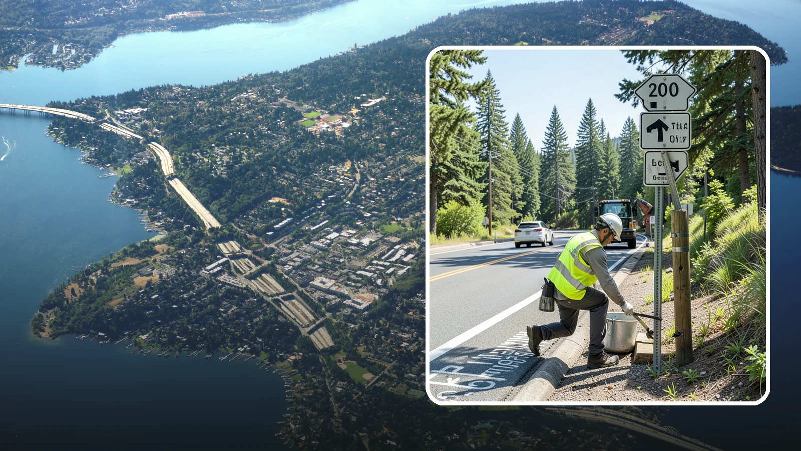 Trail Signage Maintenance in Mercer Island, King County, WA - Maintenance and replacement of trail signage for wayfinding, safety, and regulatory clarity.