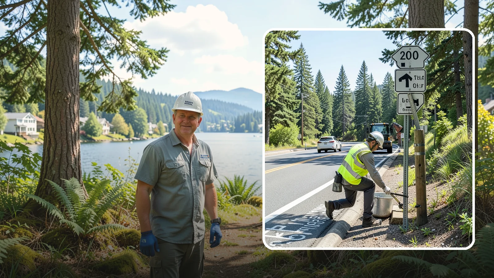 Trail Signage Maintenance in Milton, King County, WA - Maintenance and replacement of trail signage for wayfinding, safety, and regulatory clarity.