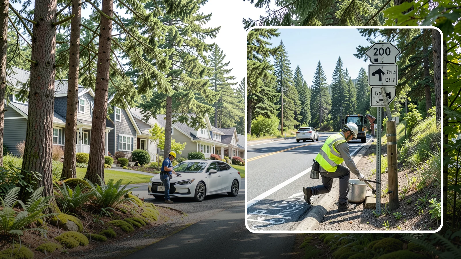 Trail Signage Maintenance in Normandy Park, King County, WA - Maintenance and replacement of trail signage for wayfinding, safety, and regulatory clarity.