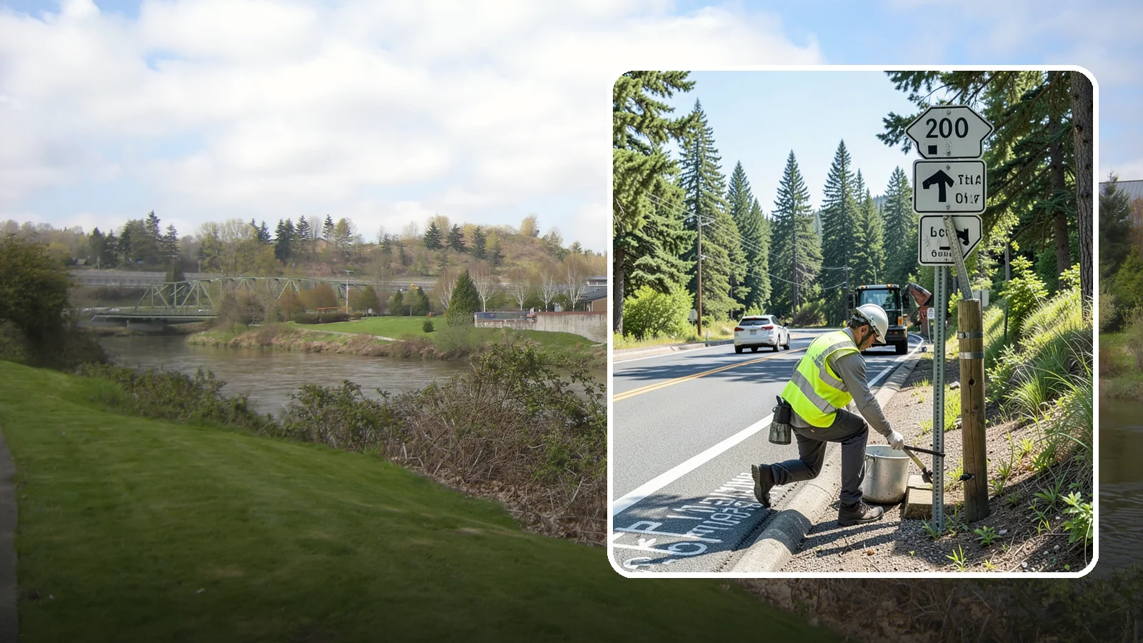 Trail Signage Maintenance in Tukwila, King County, WA - Maintenance and replacement of trail signage for wayfinding, safety, and regulatory clarity.