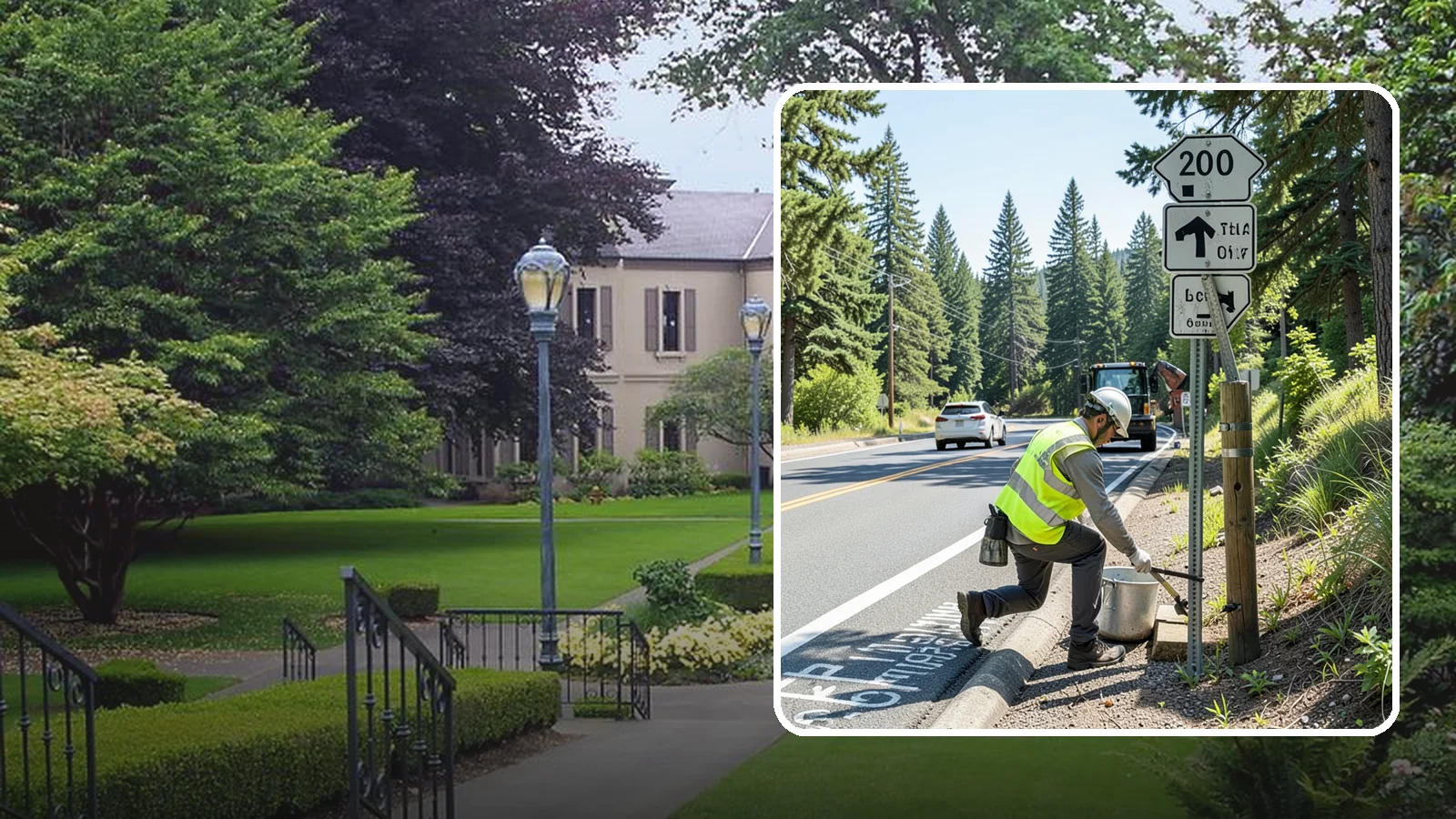 Trail Signage Maintenance in Woodinville, King County, WA - Maintenance and replacement of trail signage for wayfinding, safety, and regulatory clarity.