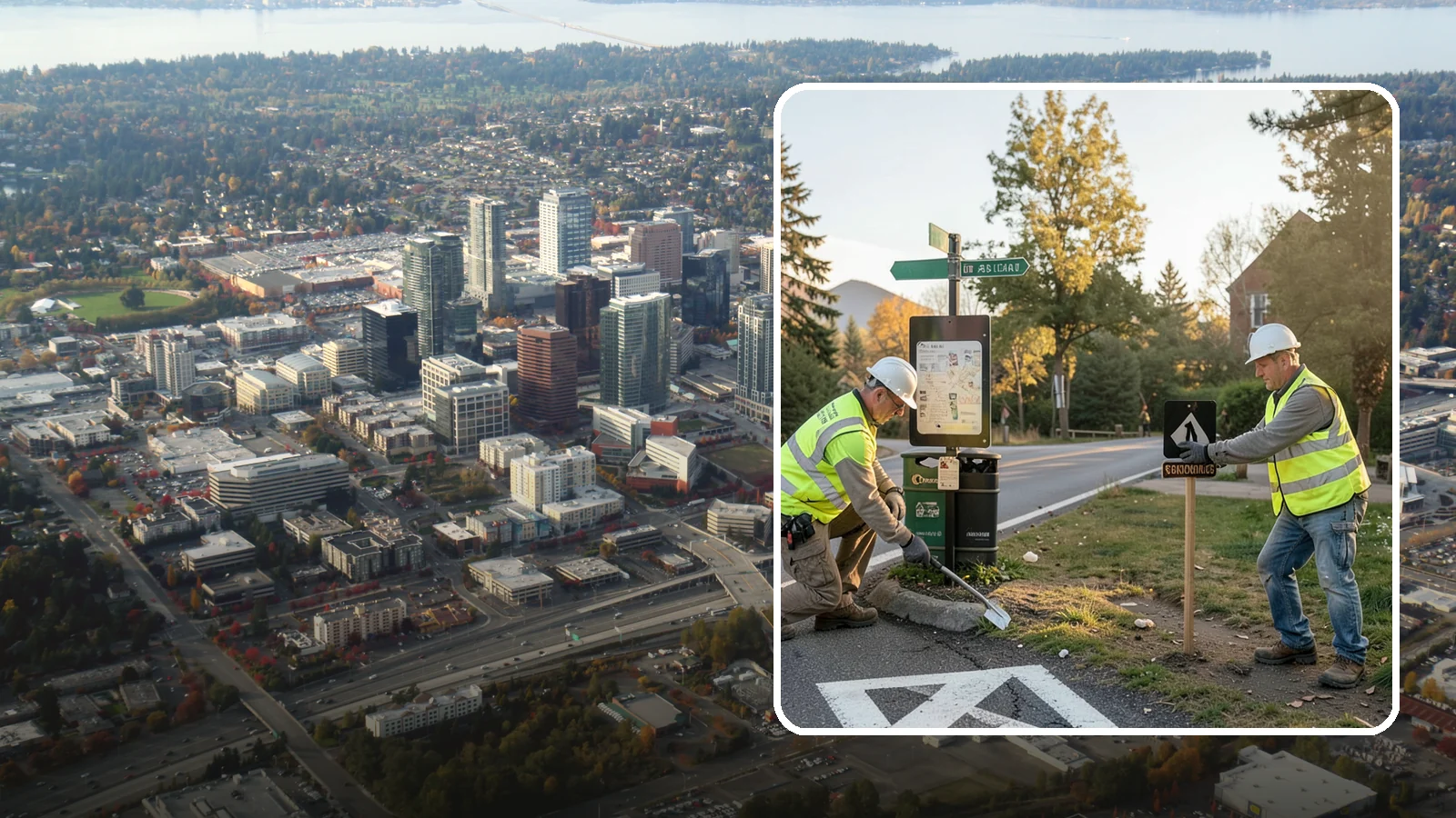Trail Signage in Bellevue, King County, WA - We install trail wayfinding, mileage, and regulatory signs sized and placed for pedestrians, cyclists, and equestrians.