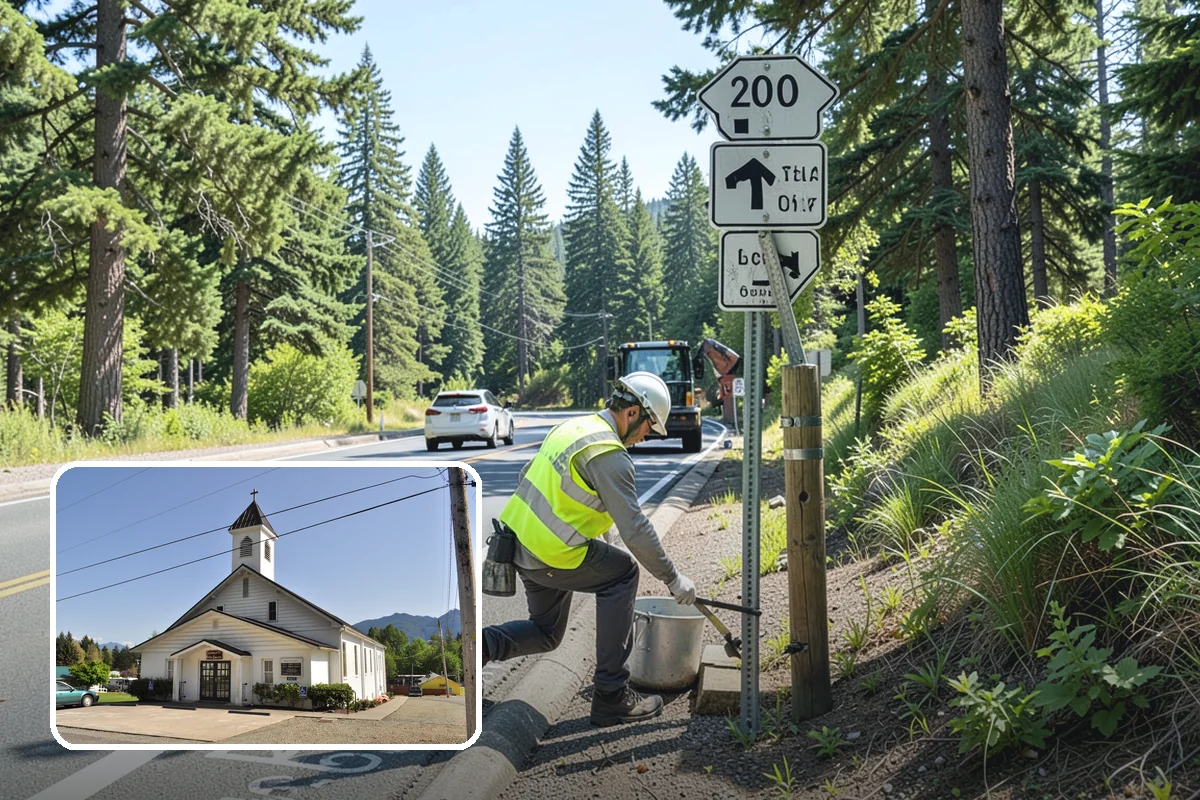 Trail Signage in Concrete, Skagit County, WA - Reduces user confusion at junctions and access points