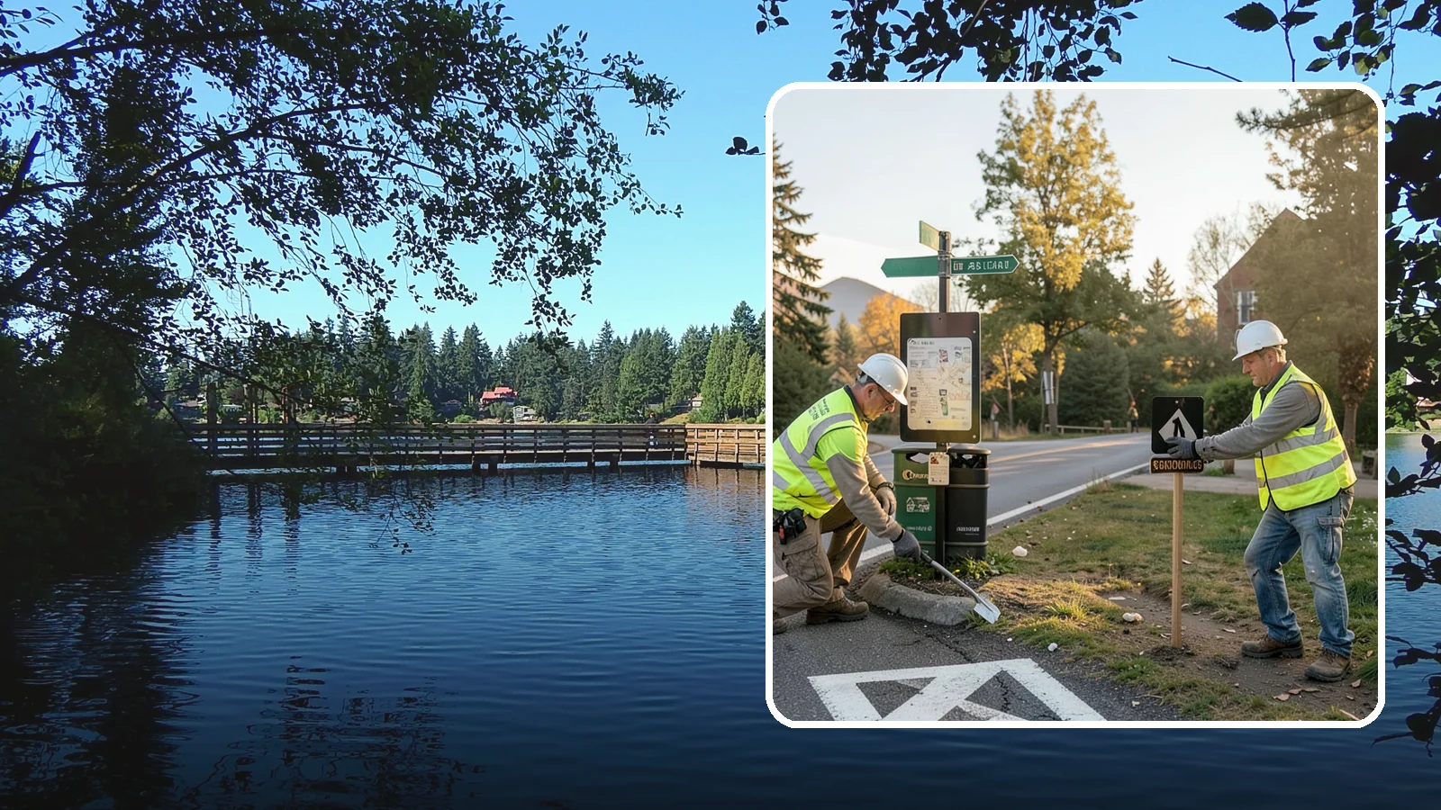 Trail Signage in Federal Way, King County, WA - We install trail wayfinding, mileage, and regulatory signs sized and placed for pedestrians, cyclists, and equestrians.
