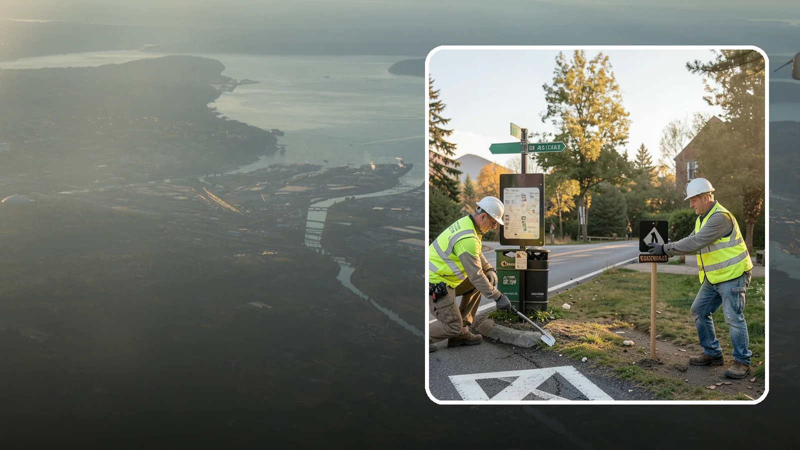 Trail Signage in Fife, Pierce County, WA - We install trail wayfinding, mileage, and regulatory signs sized and placed for pedestrians, cyclists, and equestrians.