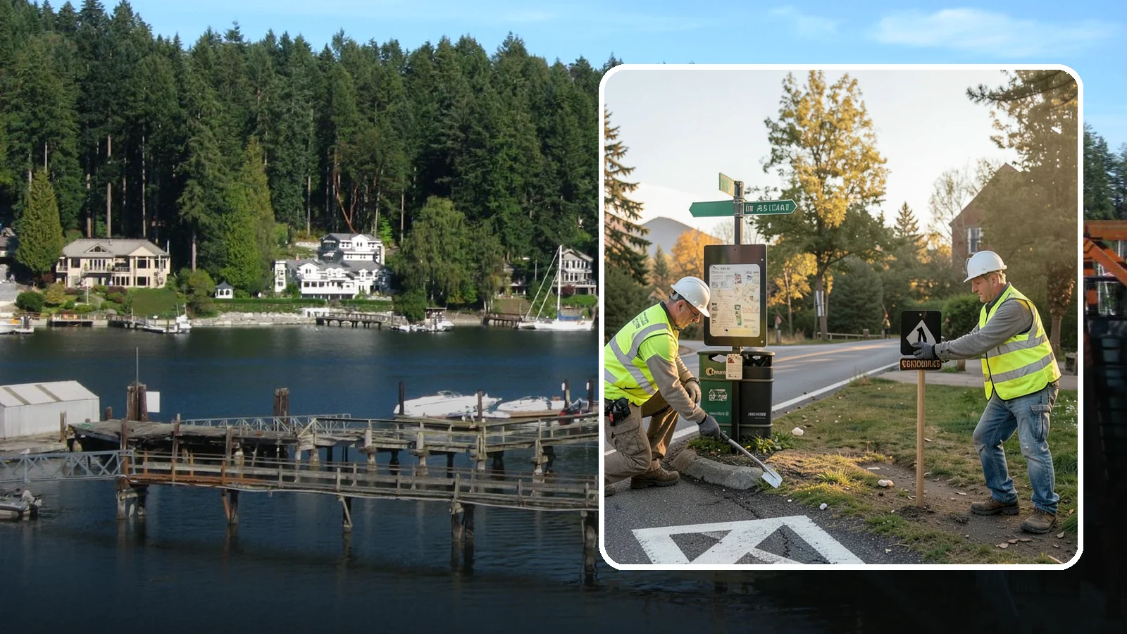 Trail Signage in Gig Harbor, Pierce County, WA - We install trail wayfinding, mileage, and regulatory signs sized and placed for pedestrians, cyclists, and equestrians.