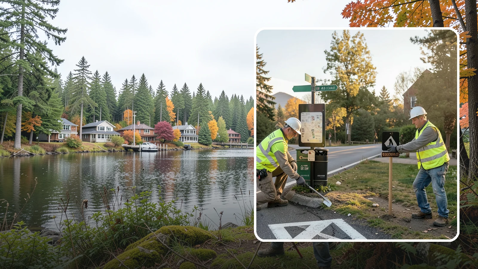 Trail Signage in La Conner, Skagit County, WA - We install trail wayfinding, mileage, and regulatory signs sized and placed for pedestrians, cyclists, and equestrians.