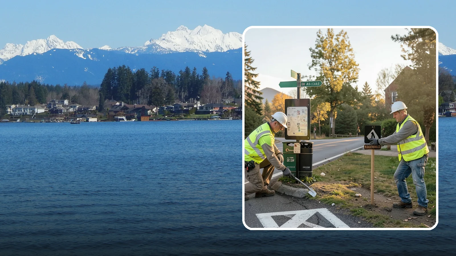 Trail Signage in Lake Stevens, Snohomish County, WA - We install trail wayfinding, mileage, and regulatory signs sized and placed for pedestrians, cyclists, and equestrians.