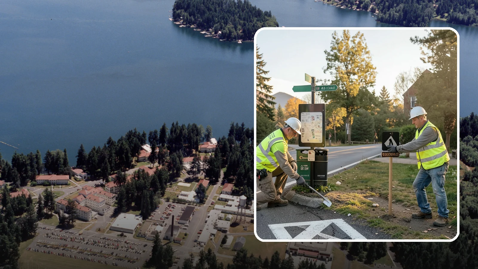 Trail Signage in Lakewood, Pierce County, WA - We install trail wayfinding, mileage, and regulatory signs sized and placed for pedestrians, cyclists, and equestrians.