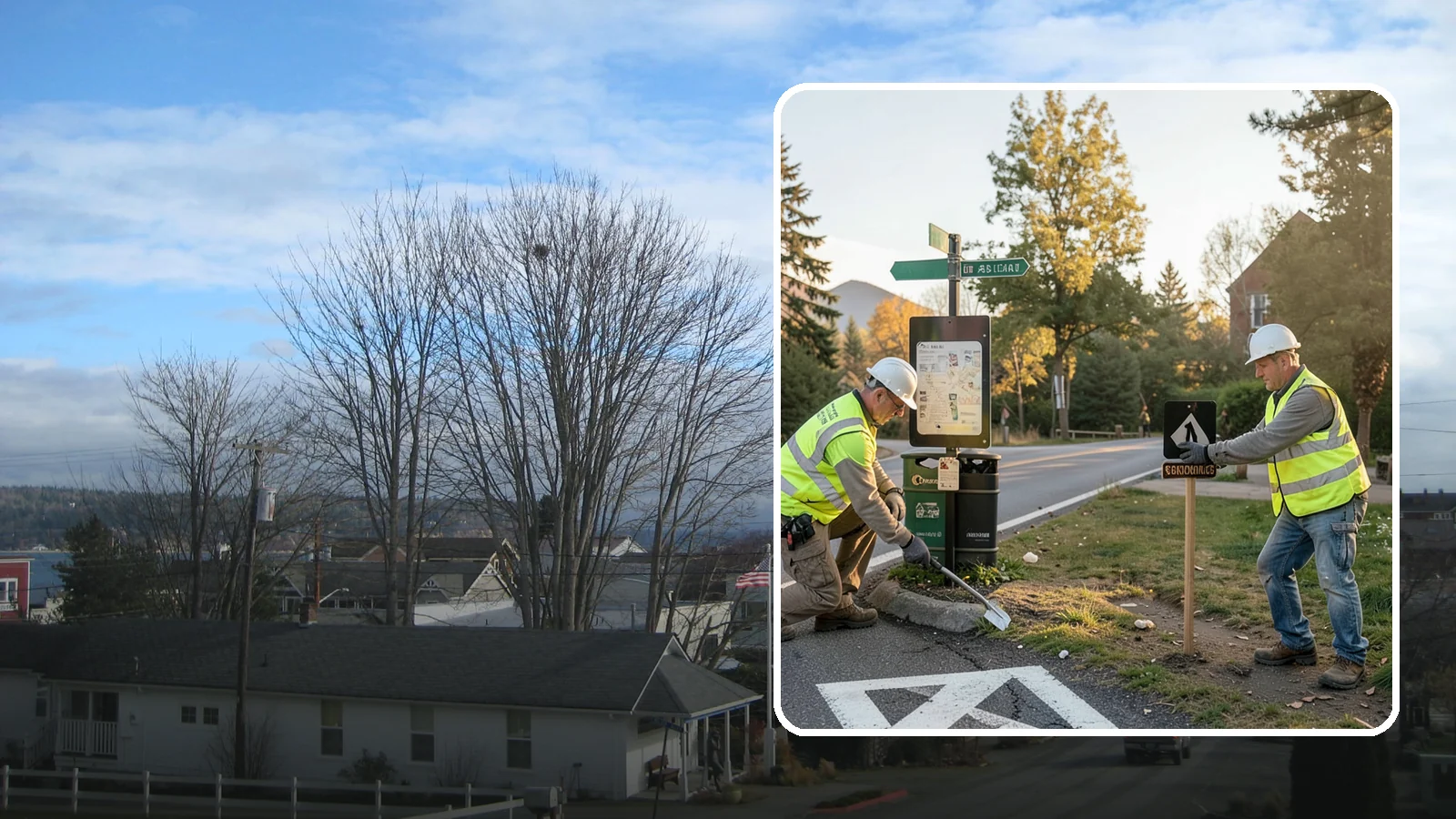 Trail Signage in Langley, Island County, WA - We install trail wayfinding, mileage, and regulatory signs sized and placed for pedestrians, cyclists, and equestrians.