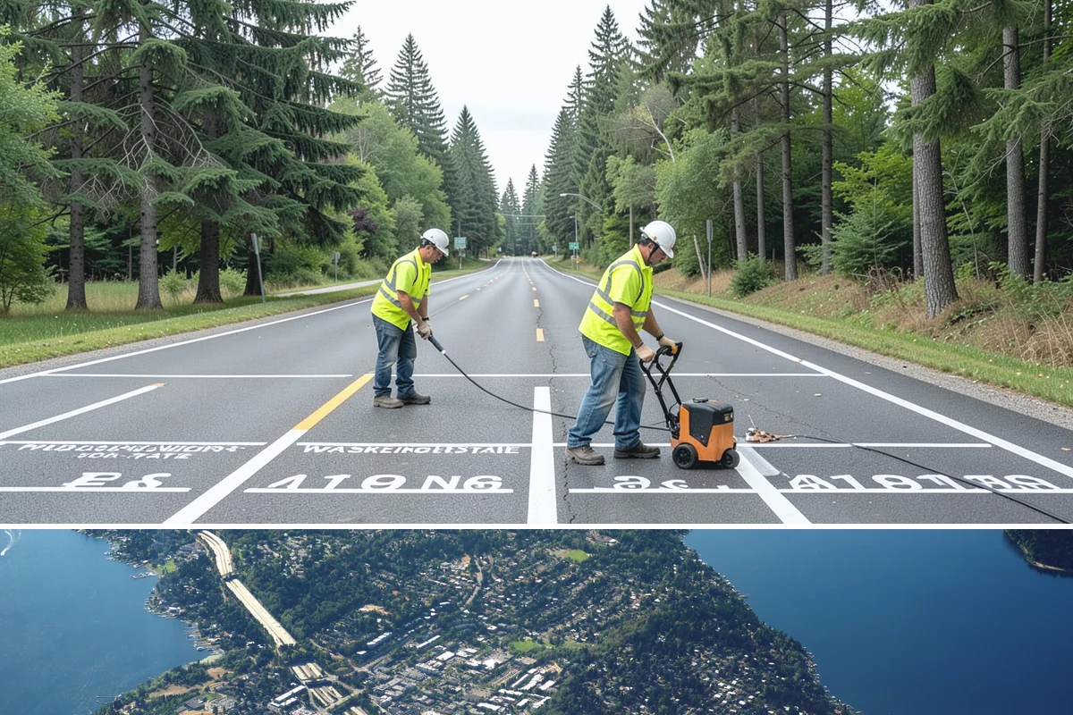 Trail Signage in Mercer Island, King County, WA - Trail installations favor the drier late-spring through early-fall window when path surfaces and access routes are firm and...
