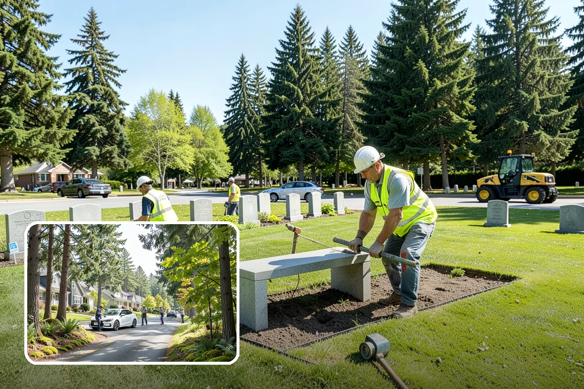 Trail Signage in Normandy Park, King County, WA - Reduces user confusion at junctions and access points