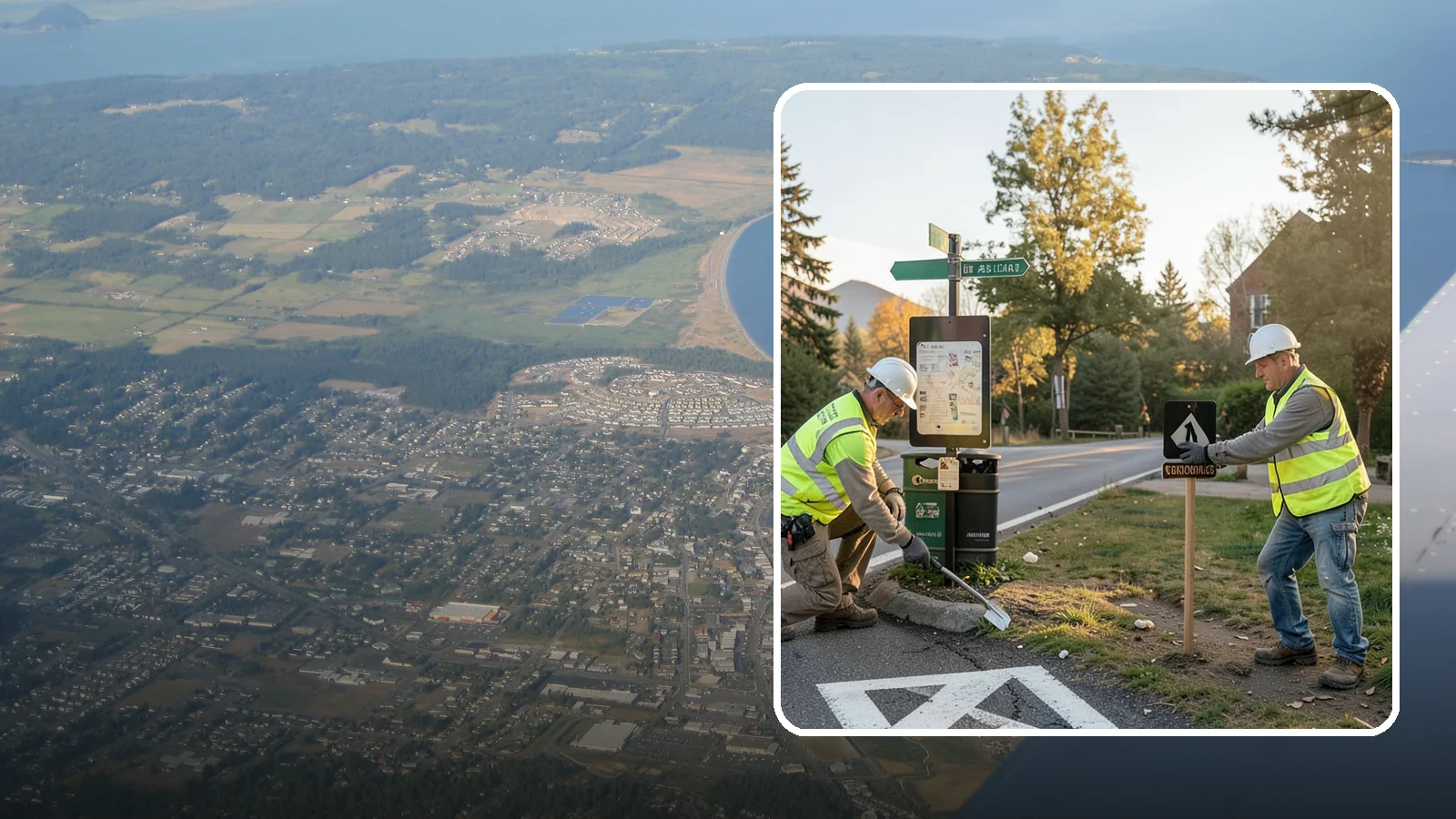 Trail Signage in Oak Harbor, Island County, WA - We install trail wayfinding, mileage, and regulatory signs sized and placed for pedestrians, cyclists, and equestrians.