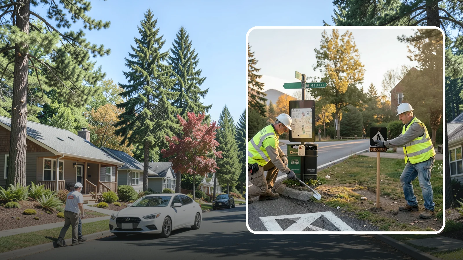 Trail Signage in Orting, Pierce County, WA - We install trail wayfinding, mileage, and regulatory signs sized and placed for pedestrians, cyclists, and equestrians.