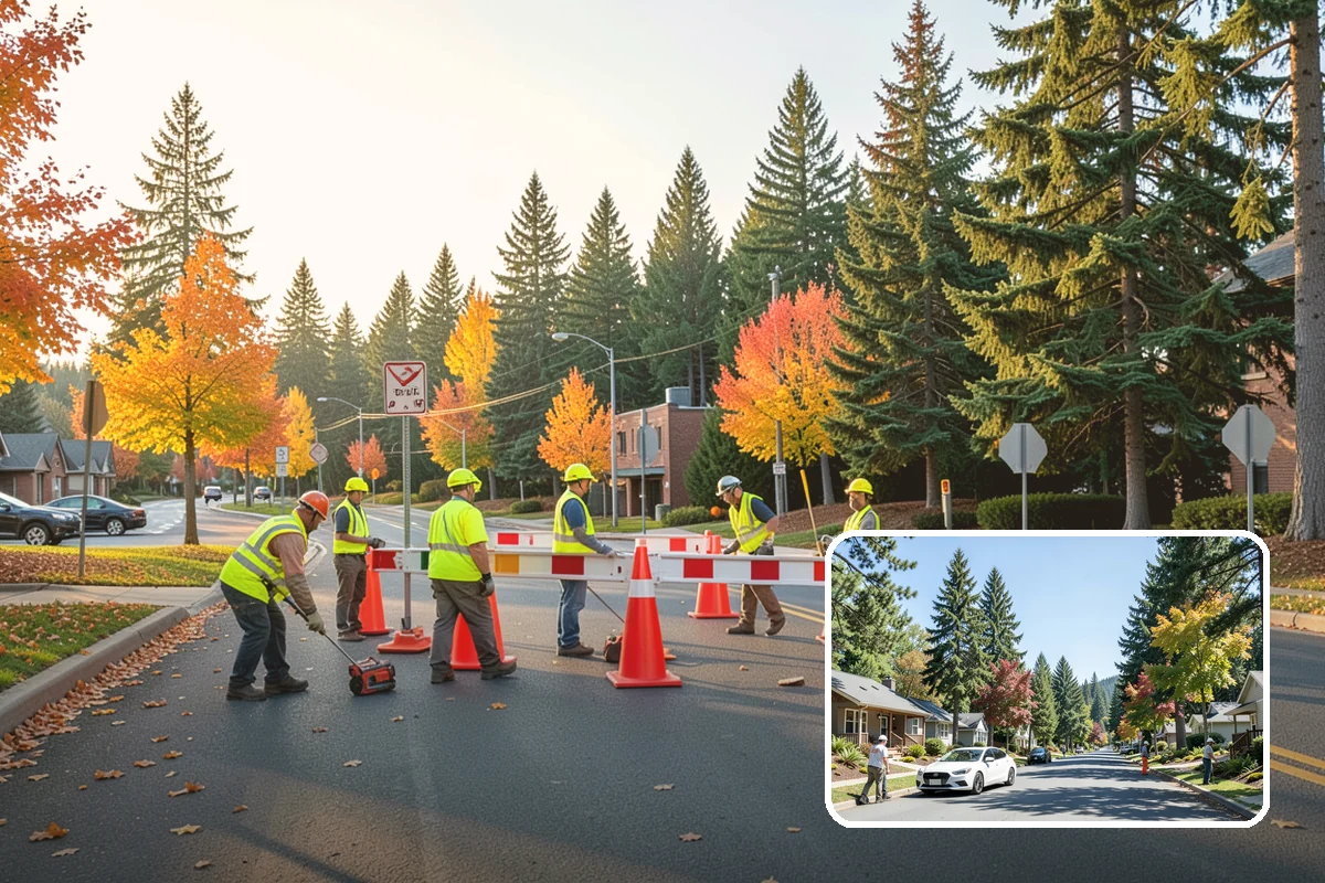 Trail Signage in Orting, Pierce County, WA - Reduces user confusion at junctions and access points