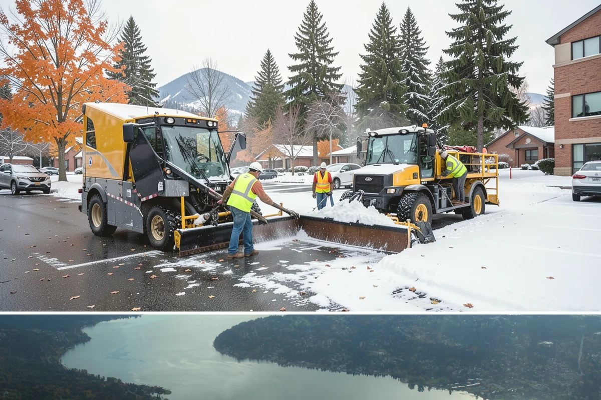 Trail Signage in Sammamish, King County, WA - Trail installations favor the drier late-spring through early-fall window when path surfaces and access routes are firm and...