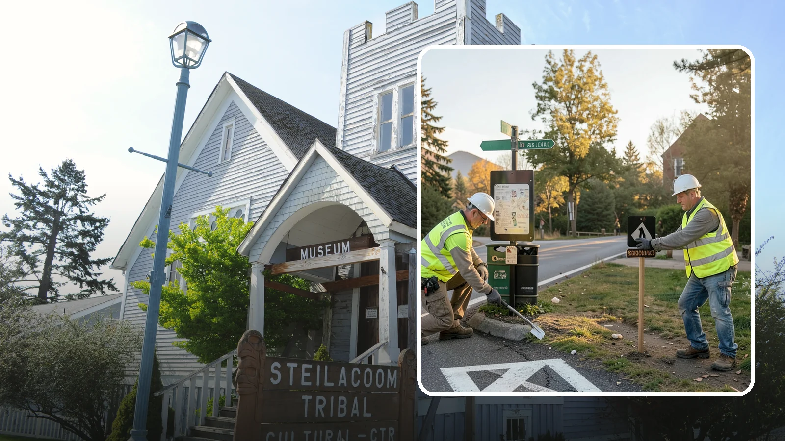 Trail Signage in Steilacoom, Pierce County, WA - We install trail wayfinding, mileage, and regulatory signs sized and placed for pedestrians, cyclists, and equestrians.