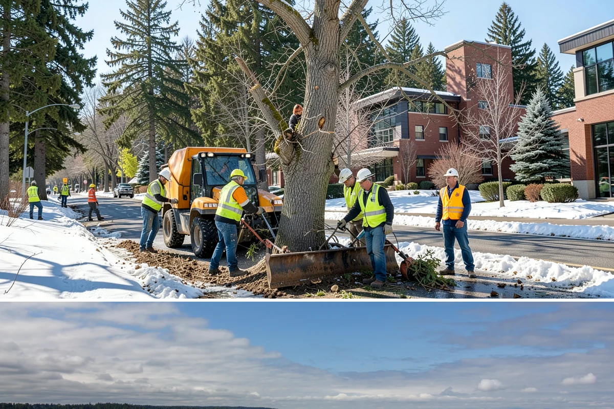 Trail Signage in University Place, Pierce County, WA - Trail installations favor the drier late-spring through early-fall window when path surfaces and access routes are firm and...
