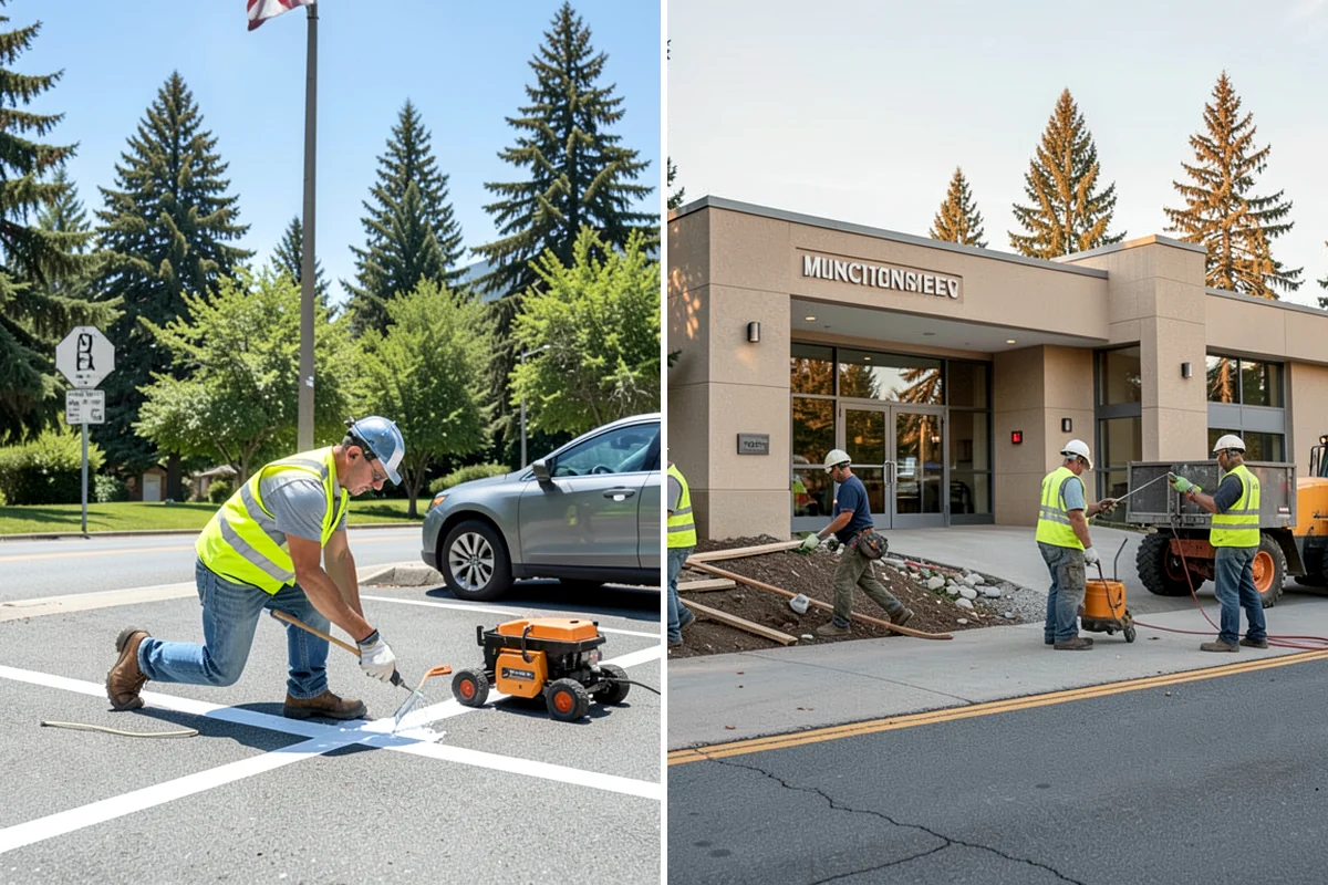 Trail Vegetation Clearing in Concrete, Skagit County, WA - Survey encroachment and clearance deficits along the trail