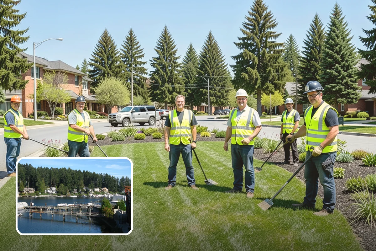 Trail Vegetation Clearing in Gig Harbor, Pierce County, WA - Restores designed trail width and overhead clearance