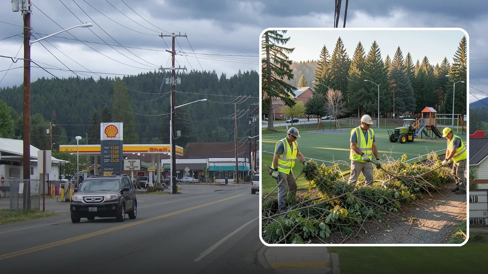 Trail Vegetation Clearing in Granite Falls, Snohomish County, WA - Clearing of encroaching brush and overgrowth to restore trail width, sightlines, and safe passage.