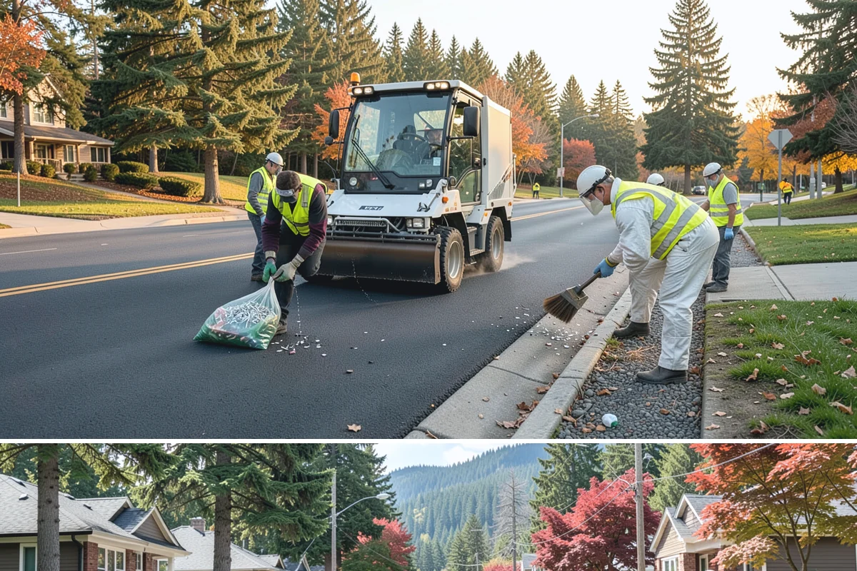 Trail Vegetation Clearing in Hunts Point, King County, WA - Clearing is concentrated in the active growing season from late spring through early fall, with touch-ups as needed.