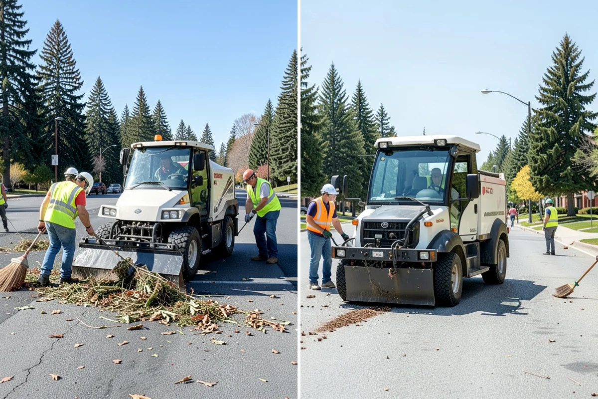 Trail Vegetation Clearing in Lake Forest Park, King County, WA - Survey encroachment and clearance deficits along the trail
