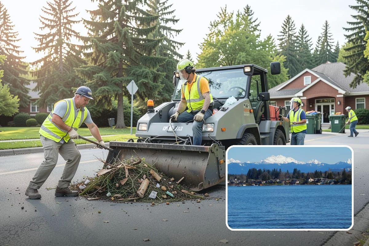 Trail Vegetation Clearing in Lake Stevens, Snohomish County, WA - Restores designed trail width and overhead clearance
