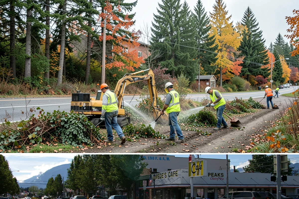 Trail Vegetation Clearing in North Bend, King County, WA - Clearing is concentrated in the active growing season from late spring through early fall, with touch-ups as needed.