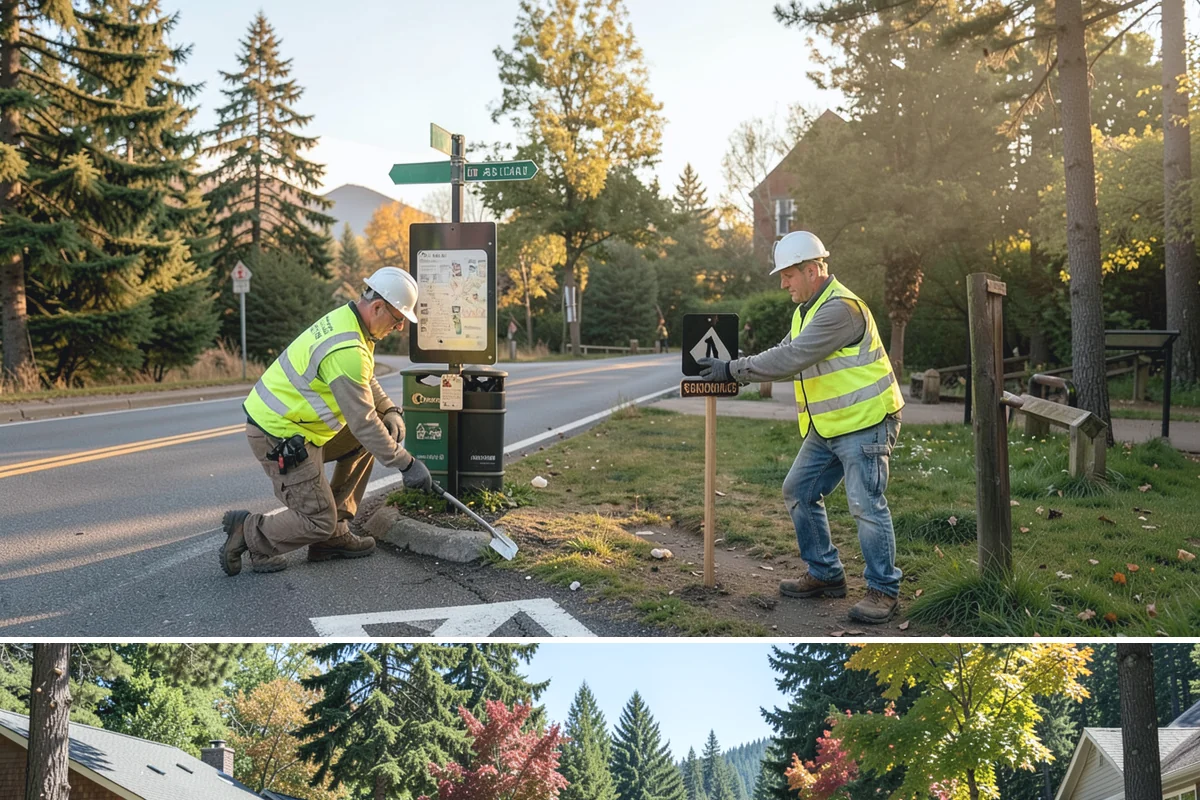 Trail Vegetation Clearing in Orting, Pierce County, WA - Clearing is concentrated in the active growing season from late spring through early fall, with touch-ups as needed.
