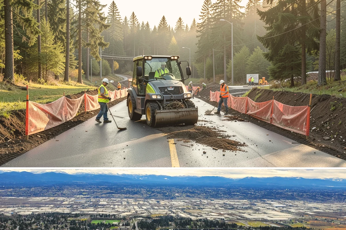 Trail Vegetation Clearing in SeaTac, King County, WA - Clearing is concentrated in the active growing season from late spring through early fall, with touch-ups as needed.