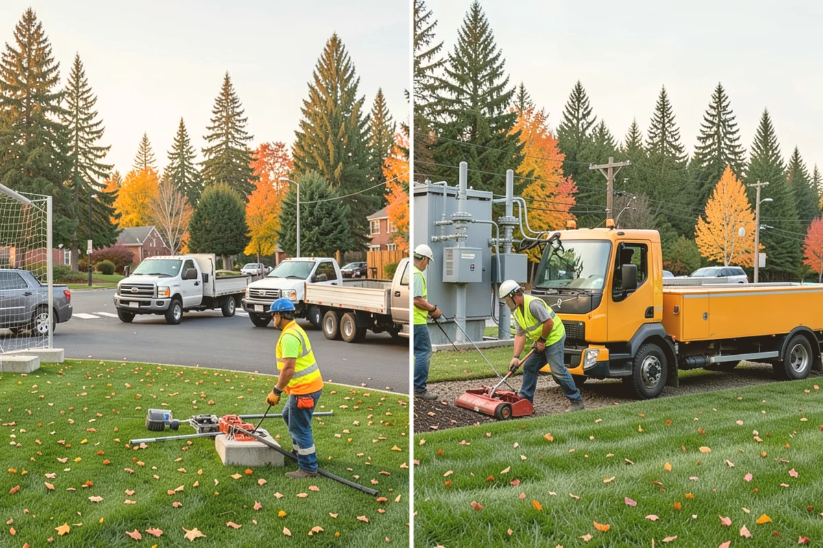 Trail Vegetation Clearing in Stanwood, Snohomish County, WA - Survey encroachment and clearance deficits along the trail