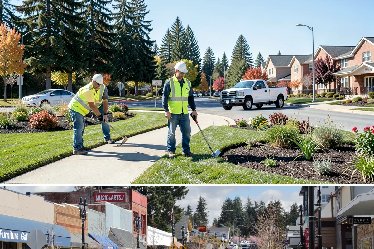 Trailhead Maintenance in Bothell, King County, WA - Trailhead upkeep runs year-round, with increased attention during the busy spring-through-fall recreation season.