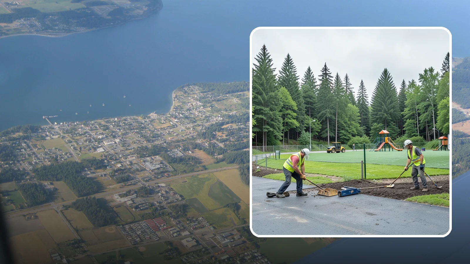 Trailhead Maintenance in Coupeville, Island County, WA - Upkeep of trailhead facilities including parking, signage, kiosks, and access improvements.