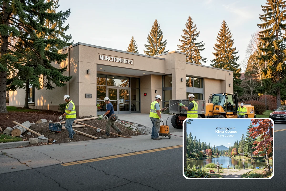 Trailhead Maintenance in Covington, King County, WA - Maintains a safe, welcoming entry point to the trail system