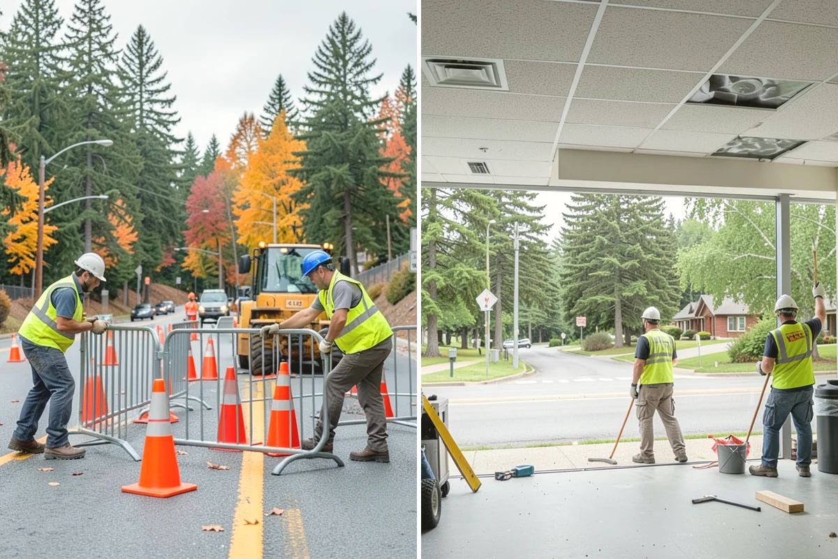 Trailhead Maintenance in Covington, King County, WA - Inspect parking, signage, kiosks, and access features