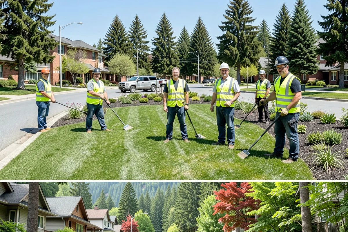 Trailhead Maintenance in Darrington, Snohomish County, WA - Trailhead upkeep runs year-round, with increased attention during the busy spring-through-fall recreation season.