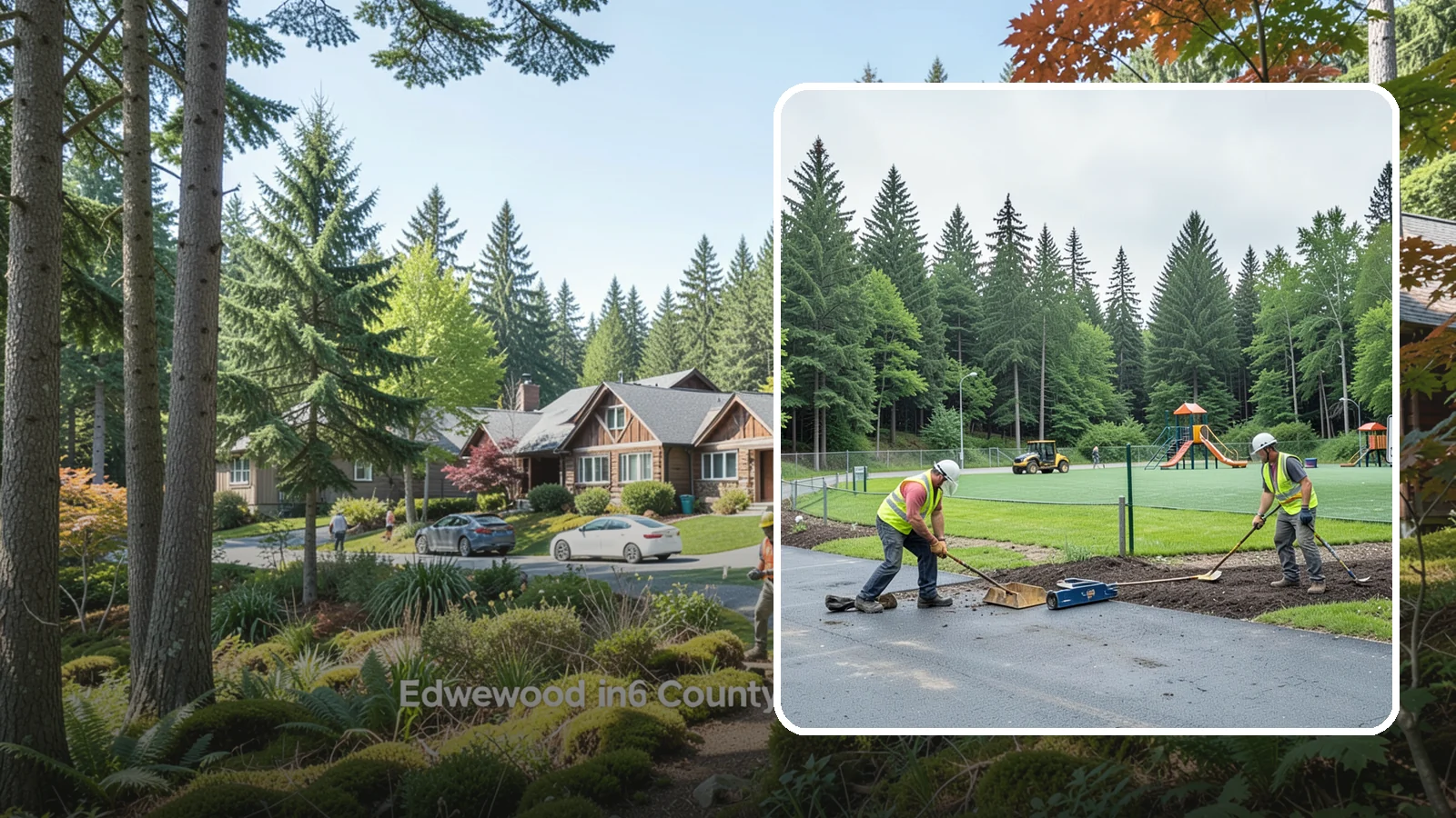 Trailhead Maintenance in Edgewood, Pierce County, WA - Upkeep of trailhead facilities including parking, signage, kiosks, and access improvements.