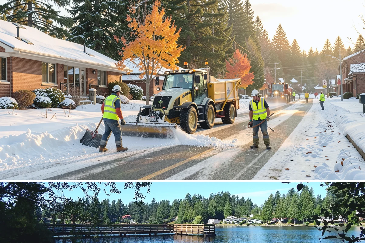 Trailhead Maintenance in Federal Way, King County, WA - Trailhead upkeep runs year-round, with increased attention during the busy spring-through-fall recreation season.