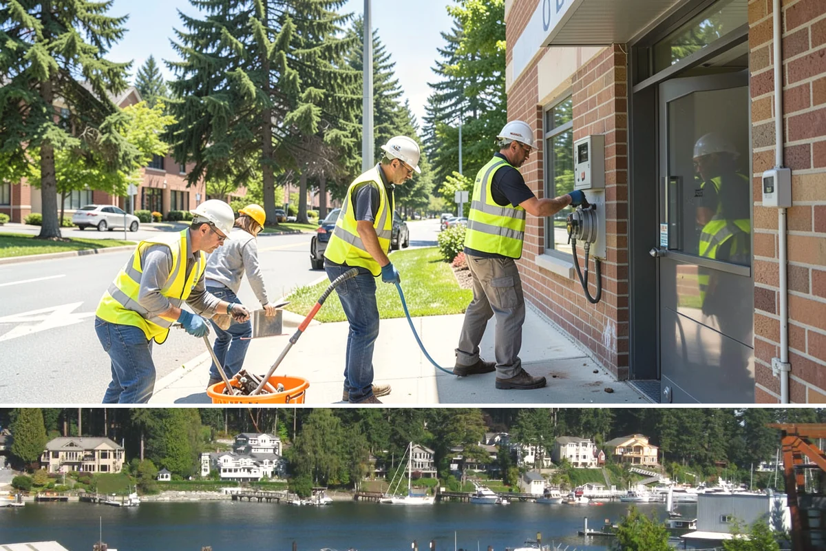 Trailhead Maintenance in Gig Harbor, Pierce County, WA - Trailhead upkeep runs year-round, with increased attention during the busy spring-through-fall recreation season.