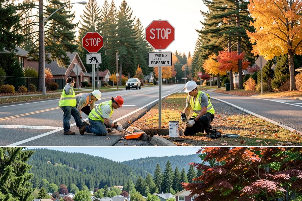 Trailhead Maintenance in Index, Snohomish County, WA - Trailhead upkeep runs year-round, with increased attention during the busy spring-through-fall recreation season.