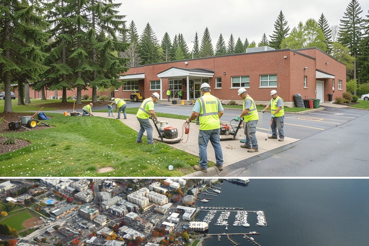 Trailhead Maintenance in Kirkland, King County, WA - Trailhead upkeep runs year-round, with increased attention during the busy spring-through-fall recreation season.