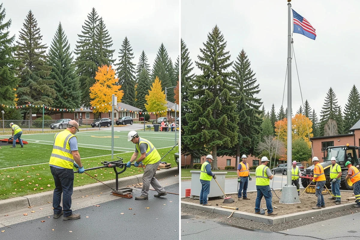 Trailhead Maintenance in La Conner, Skagit County, WA - Inspect parking, signage, kiosks, and access features