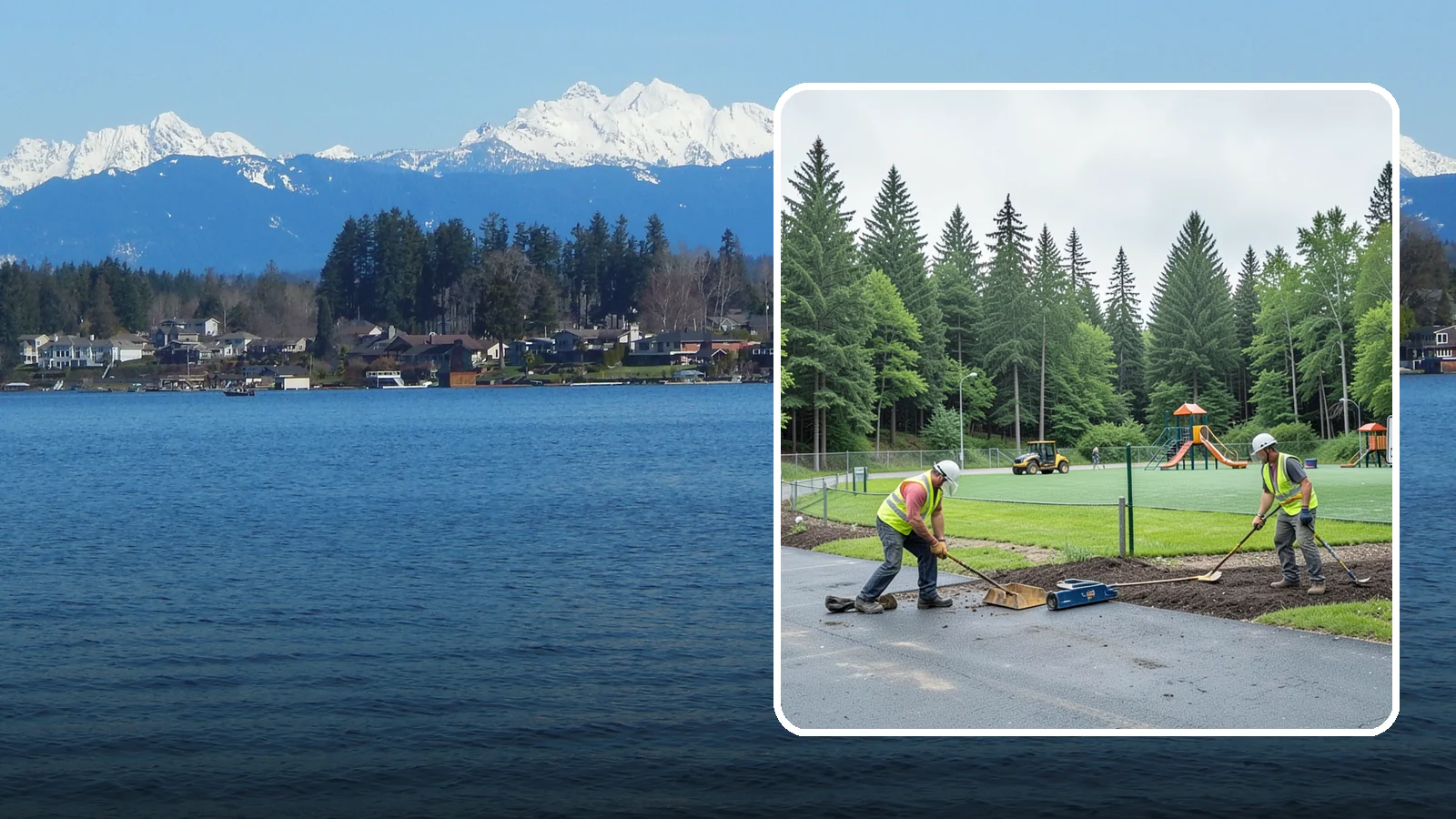 Trailhead Maintenance in Lake Stevens, Snohomish County, WA - Upkeep of trailhead facilities including parking, signage, kiosks, and access improvements.