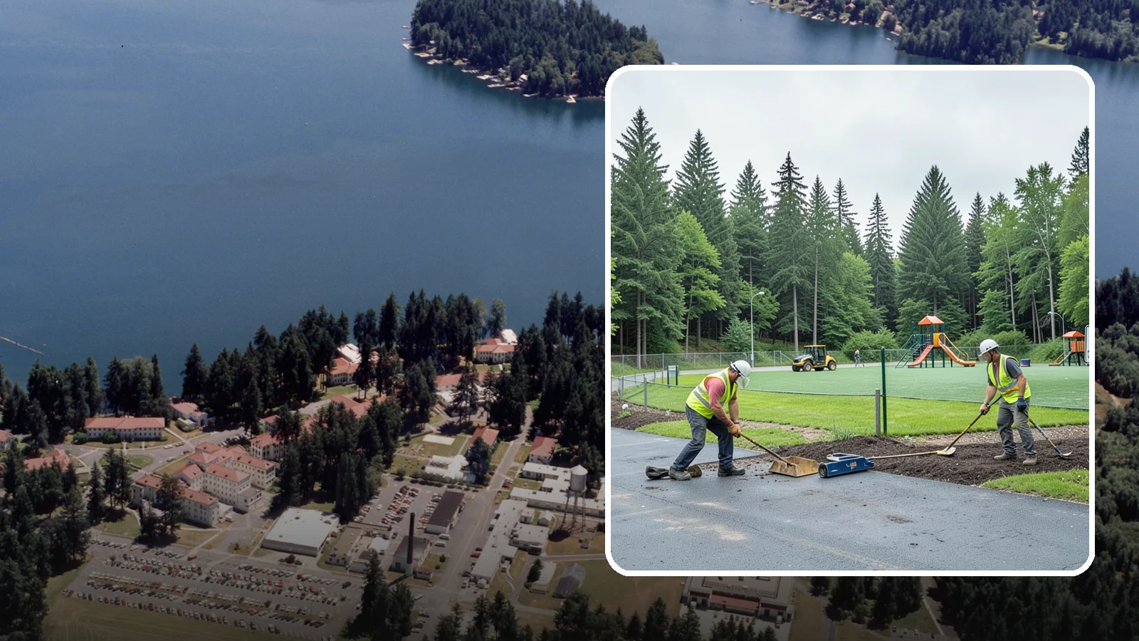 Trailhead Maintenance in Lakewood, Pierce County, WA - Upkeep of trailhead facilities including parking, signage, kiosks, and access improvements.