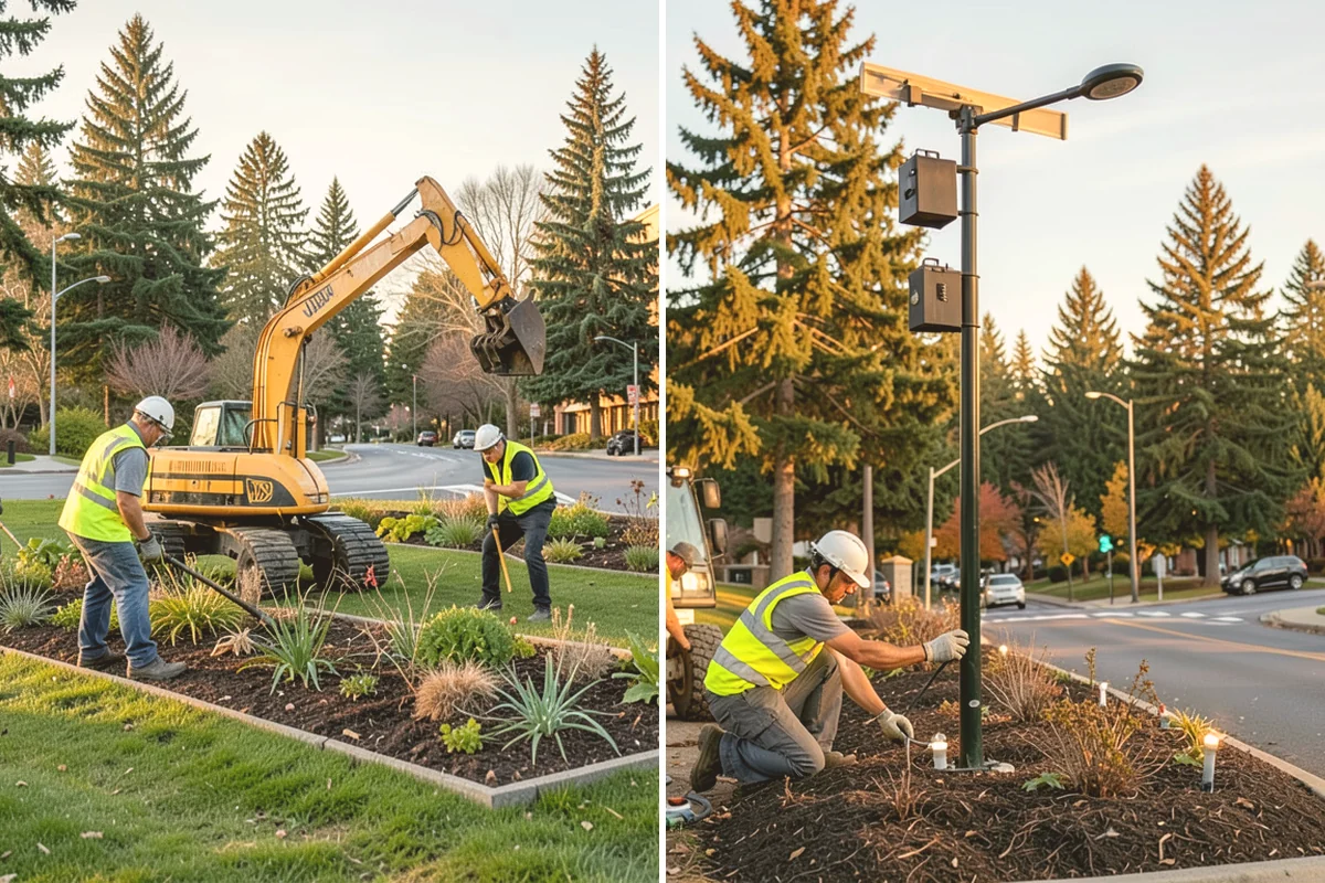 Trailhead Maintenance in Langley, Island County, WA - Inspect parking, signage, kiosks, and access features